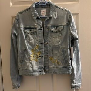 Lularoe light wash denim jacket- S - BNWT
